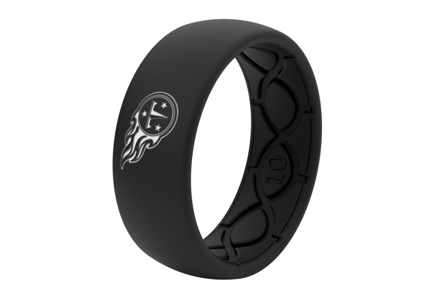 Original NFL Tennessee Titans Black - Groove Life Silicone Wedding Rings