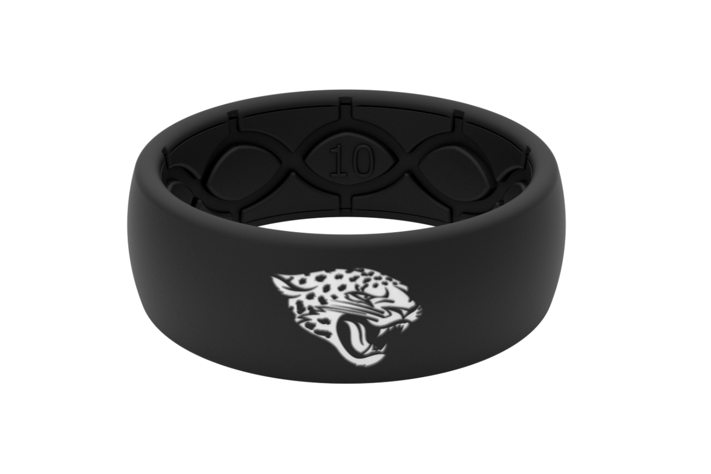 Original NFL Jacksonville Jaguars Black - Groove Life Silicone Wedding Rings