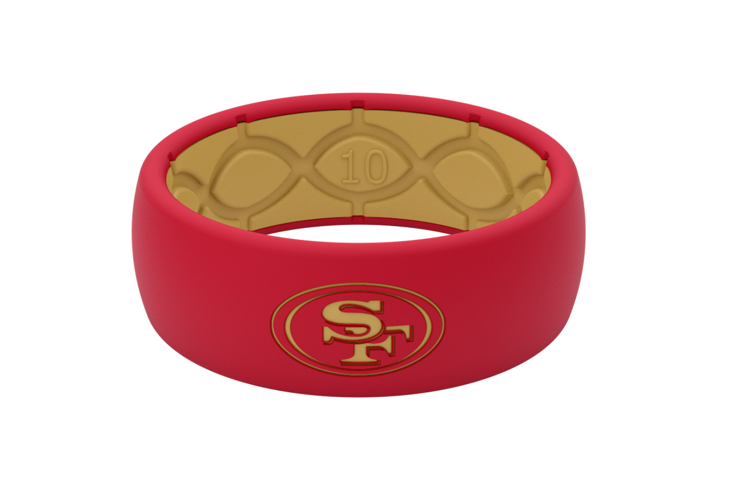 Original NFL San Francisco 49ers - Groove Life Silicone Wedding Rings