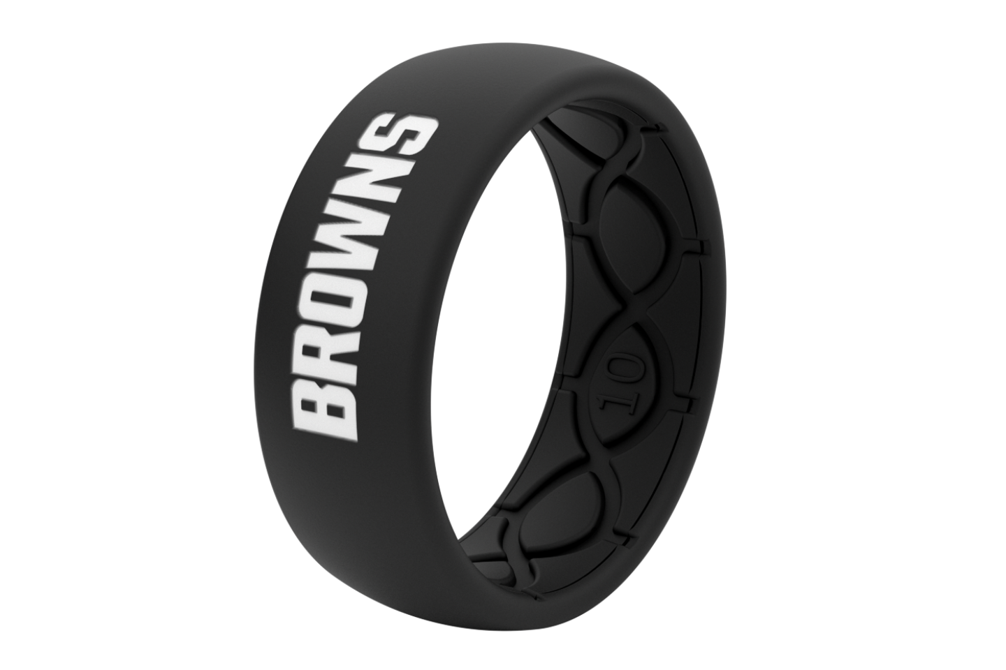 Original NFL Cleveland Browns Black - Groove Life Silicone Wedding Rings