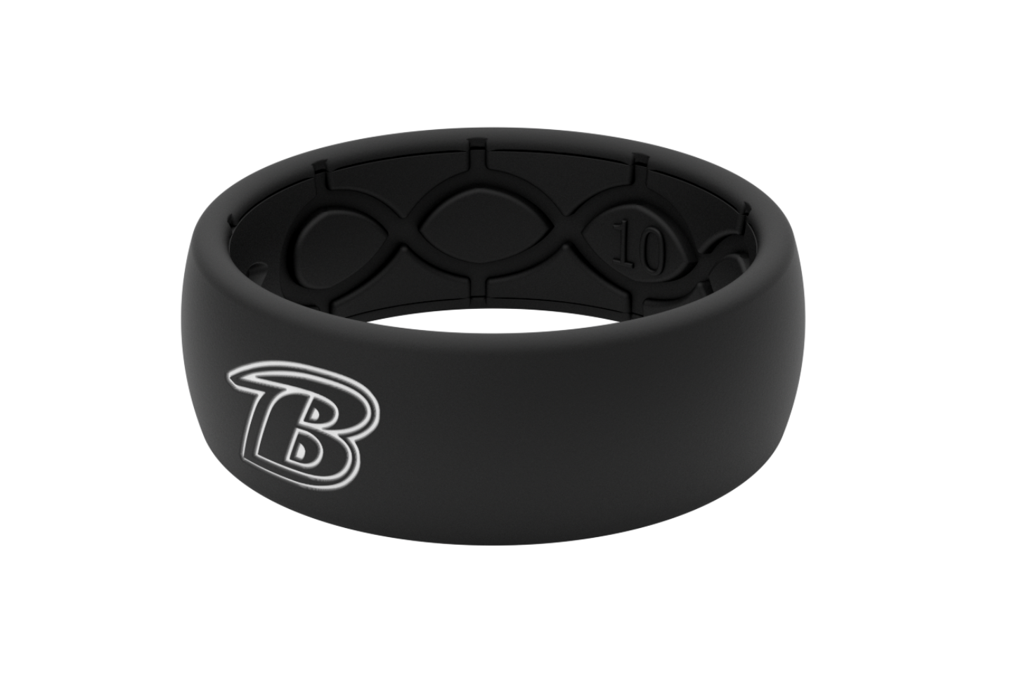 Original NFL Baltimore Ravens Black - Groove Life Silicone Wedding Rings