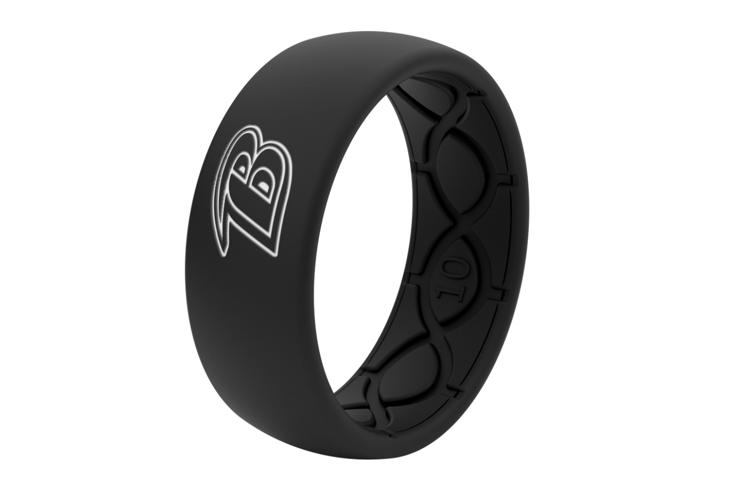 Original NFL Baltimore Ravens Black - Groove Life Silicone Wedding Rings