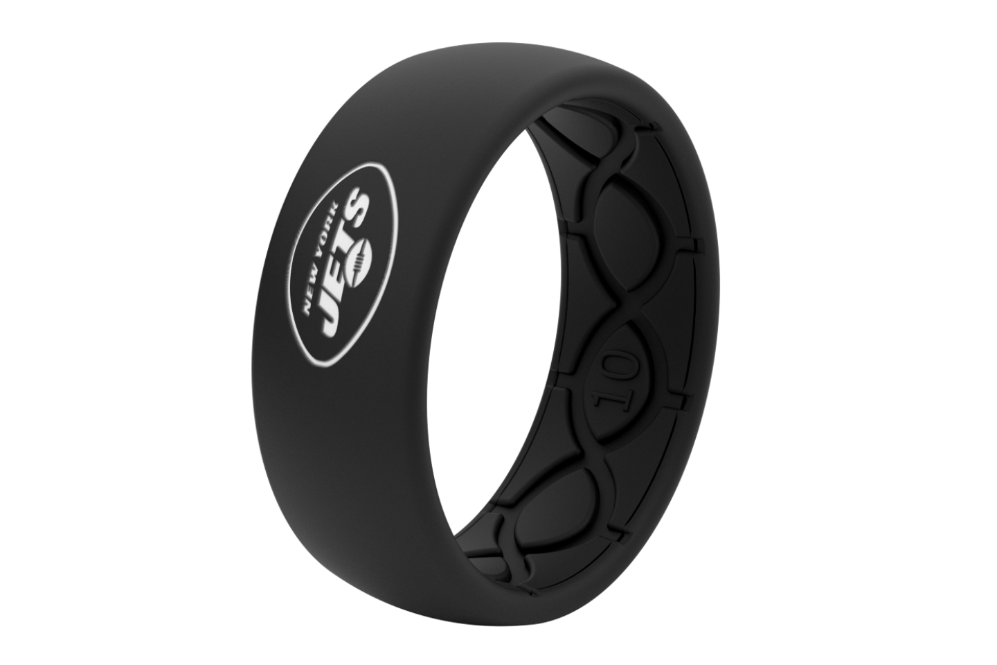 Original NFL New York Jets Black - Groove Life Silicone Wedding Rings