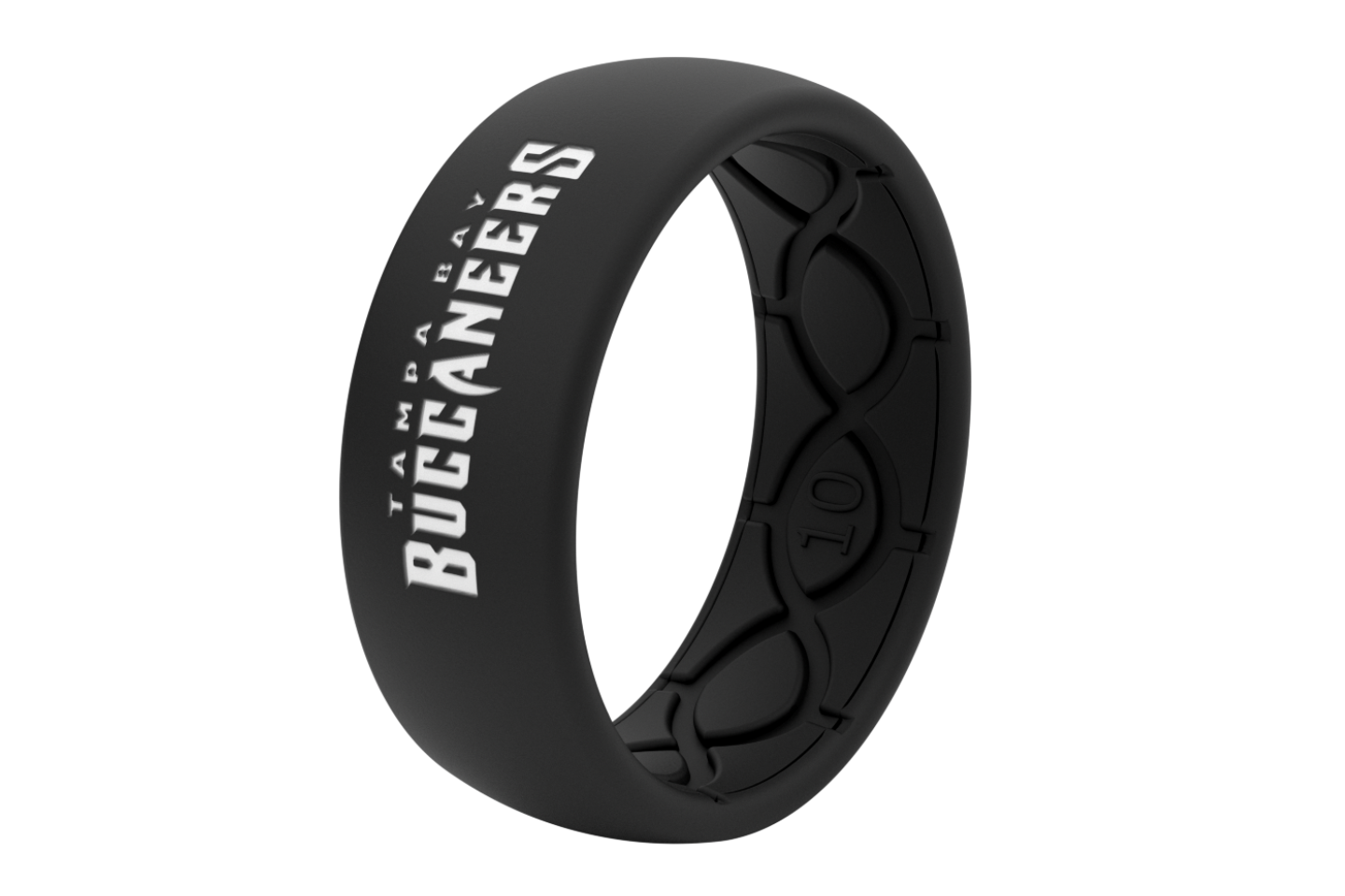 Original NFL Tampa Bay Buccaneers Black - Groove Life Silicone Wedding Rings