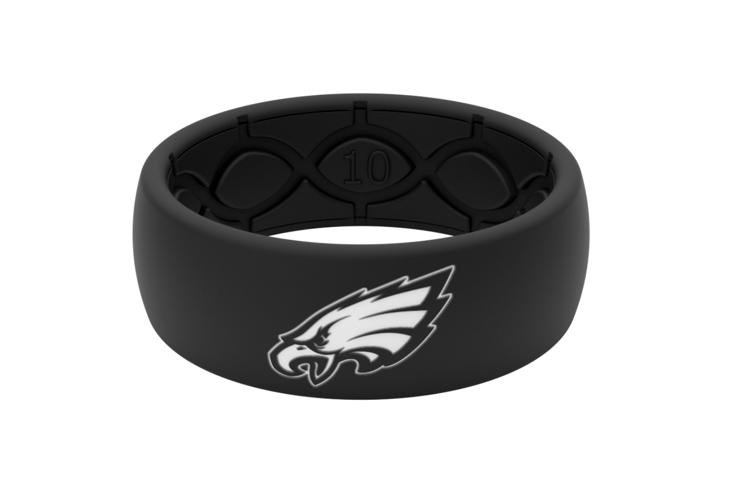 Original NFL Philadelphia Eagles Black - Groove Life Silicone Wedding Rings