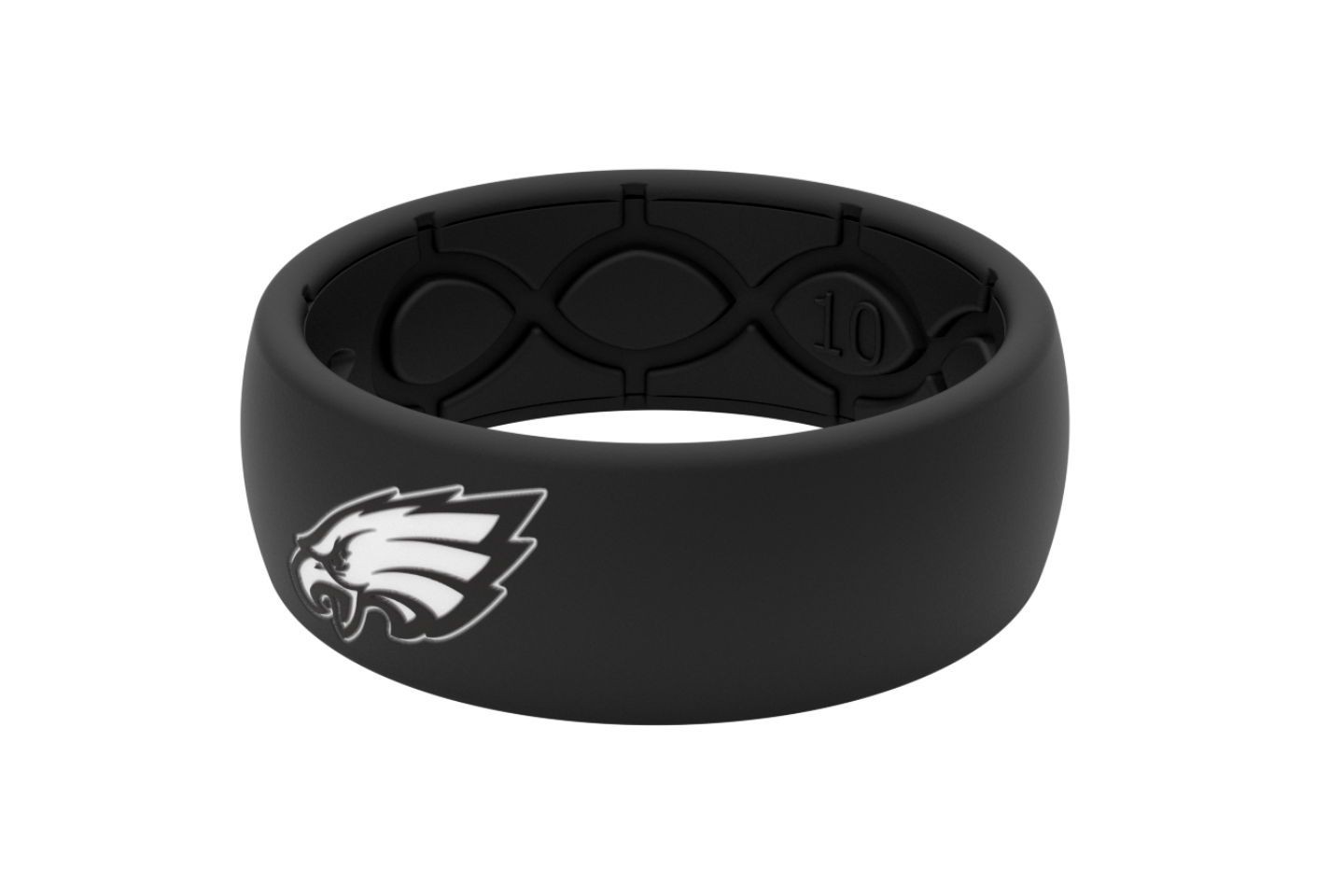 Original NFL Philadelphia Eagles Black - Groove Life Silicone Wedding Rings