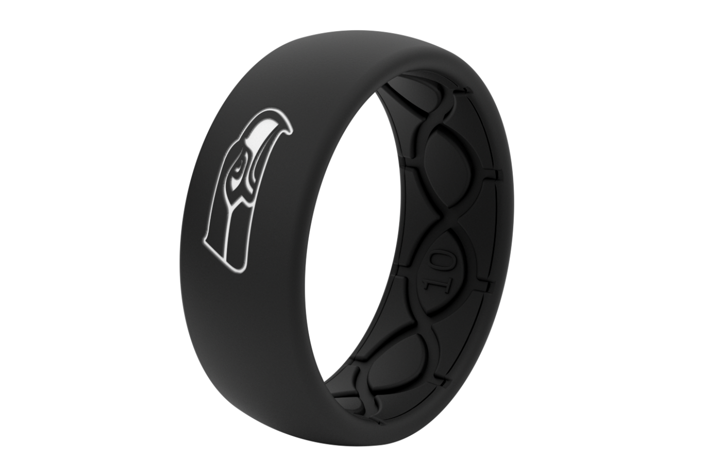 Original NFL Seattle Seahawks Black - Groove Life Silicone Wedding Rings