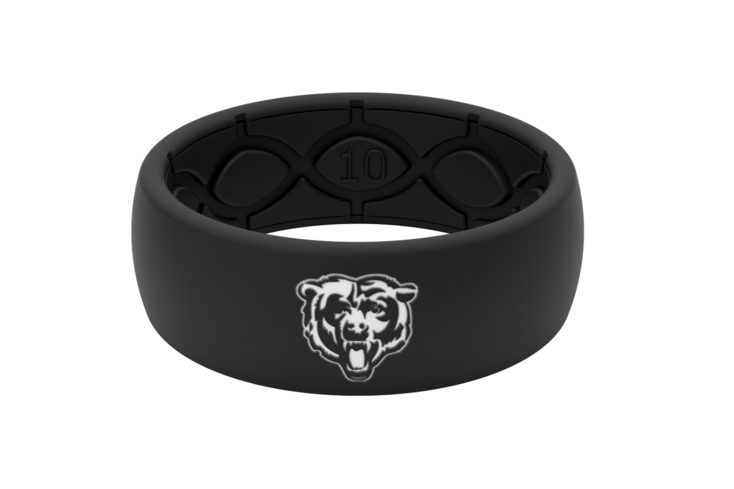 Original NFL Chicago Bears Black - Groove Life Silicone Wedding Rings