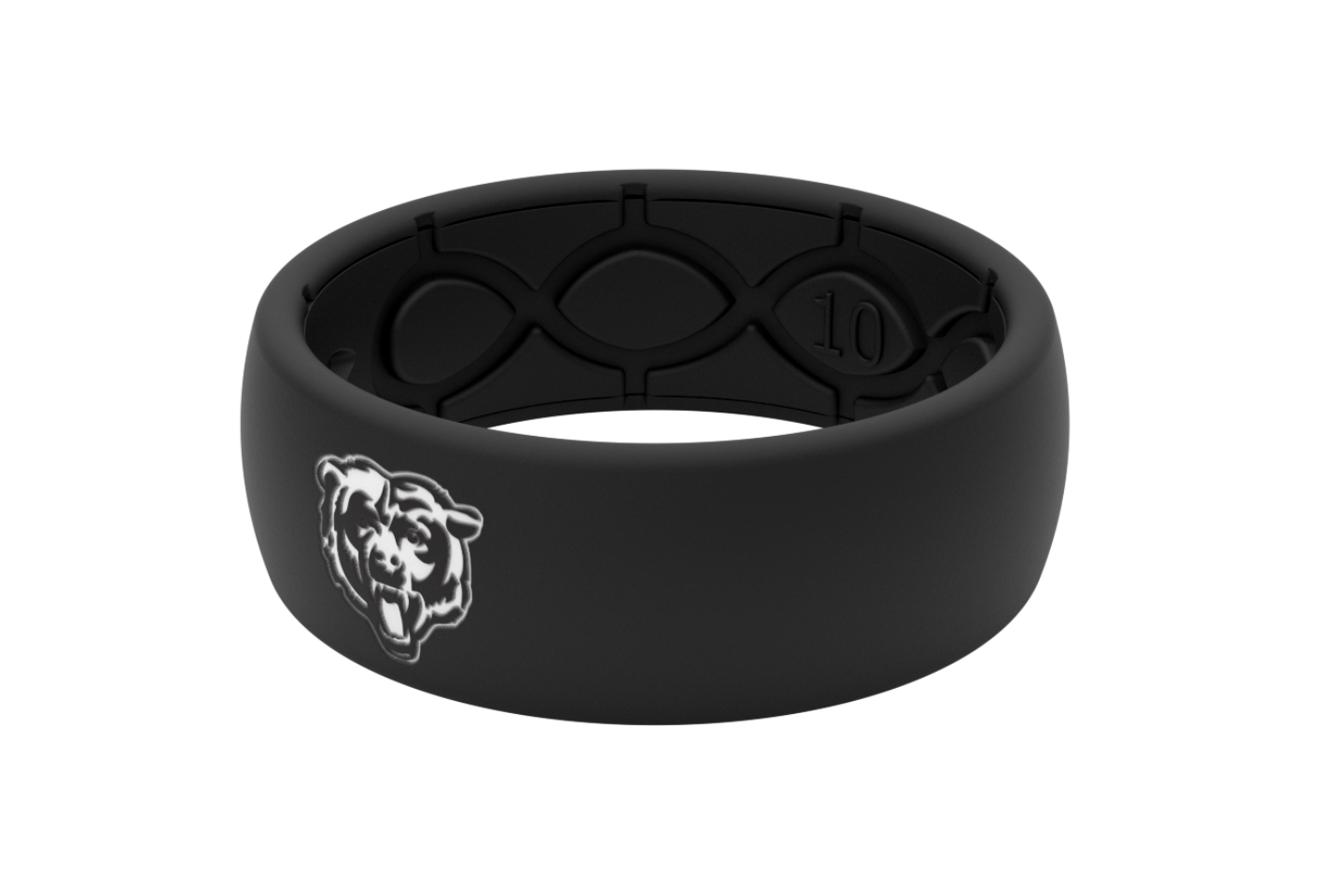 Original NFL Chicago Bears Black - Groove Life Silicone Wedding Rings