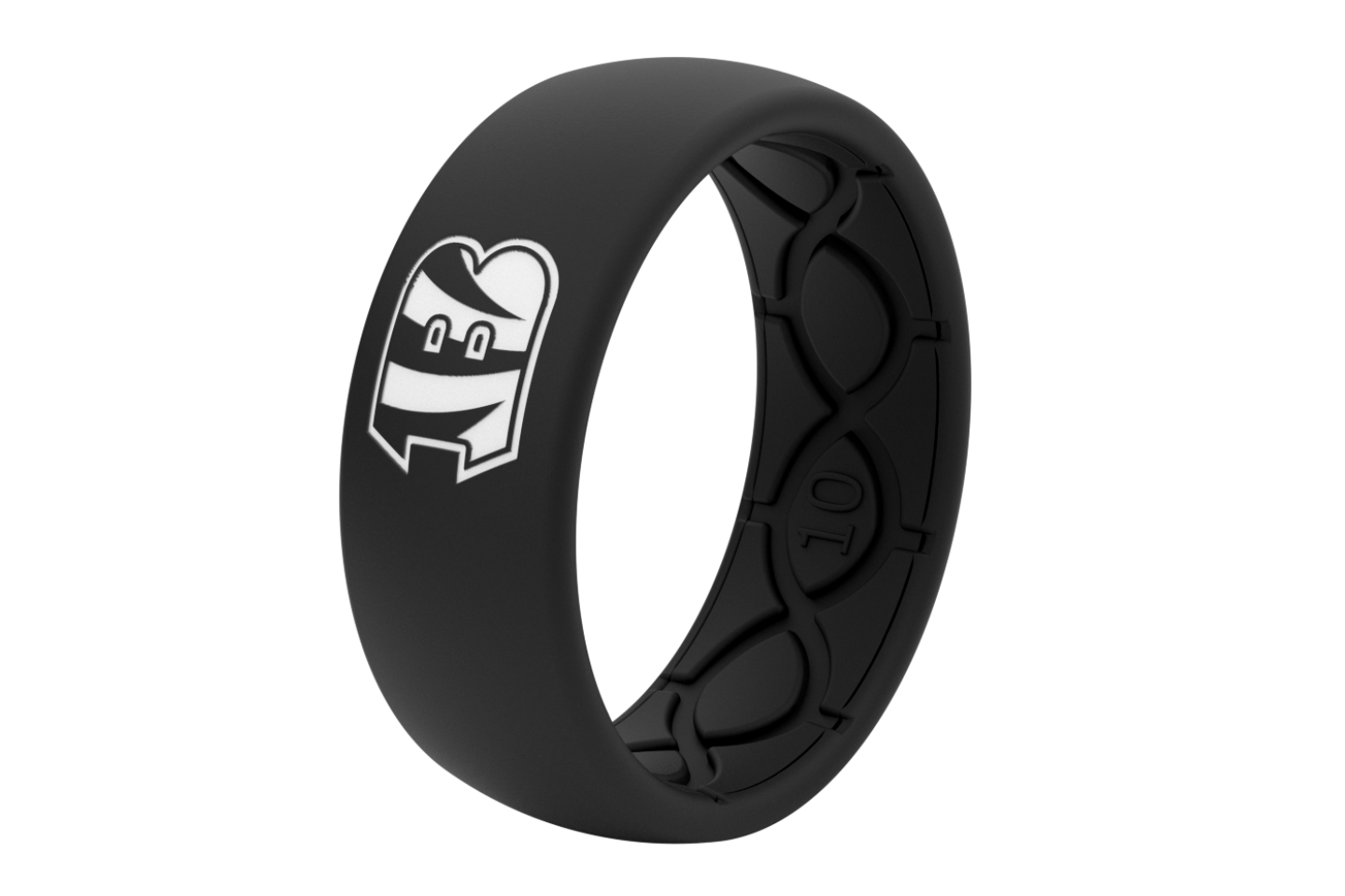 Original NFL Cincinnati Bengals Black - Groove Life Silicone Wedding Rings