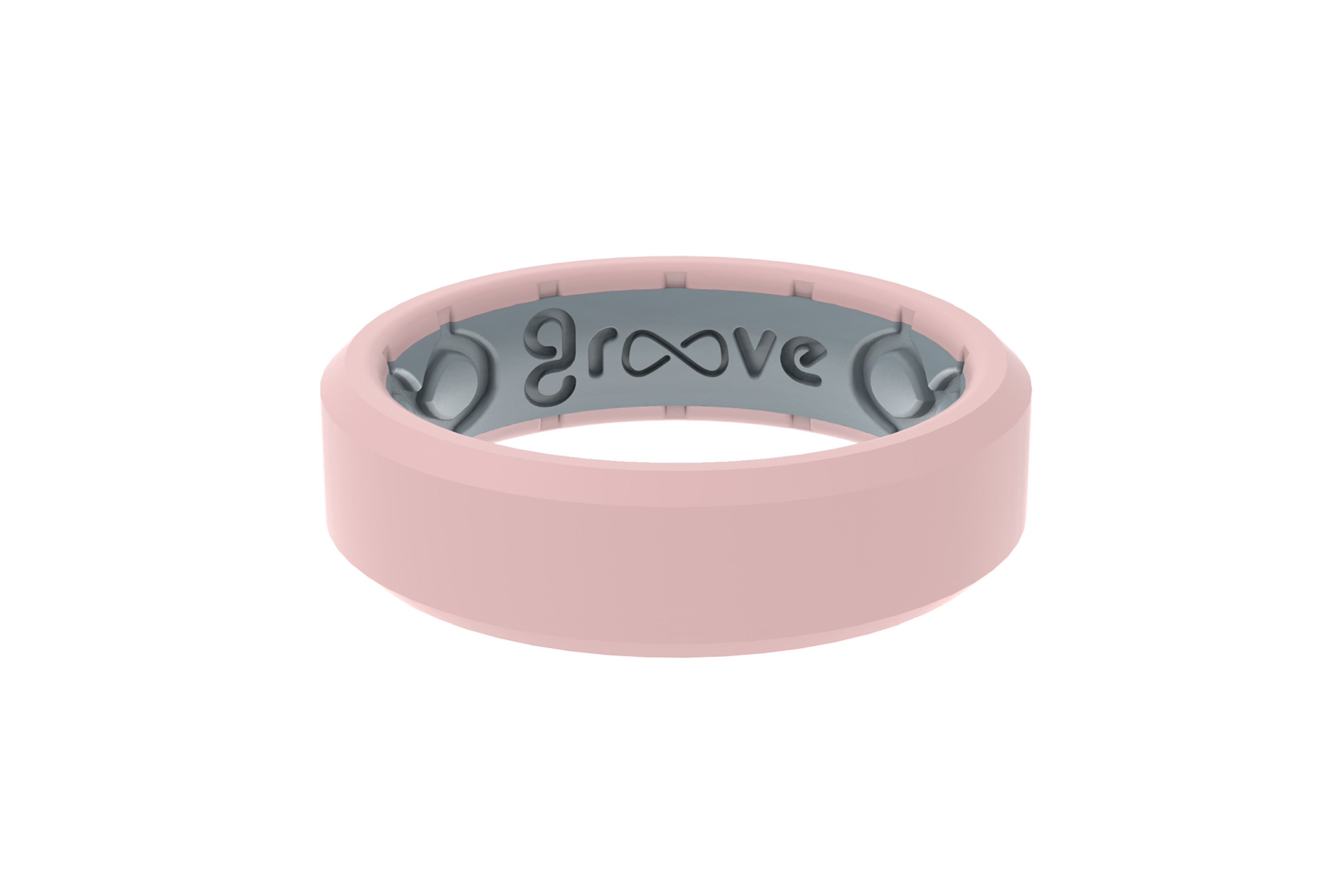 thin rose quartz ring 
