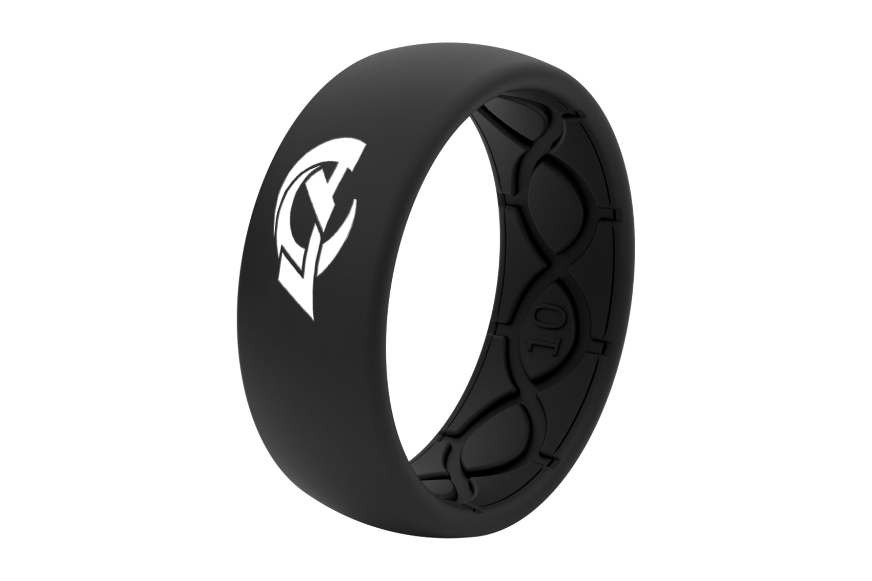 Original NFL Los Angeles Rams Black - Groove Life Silicone Wedding Rings