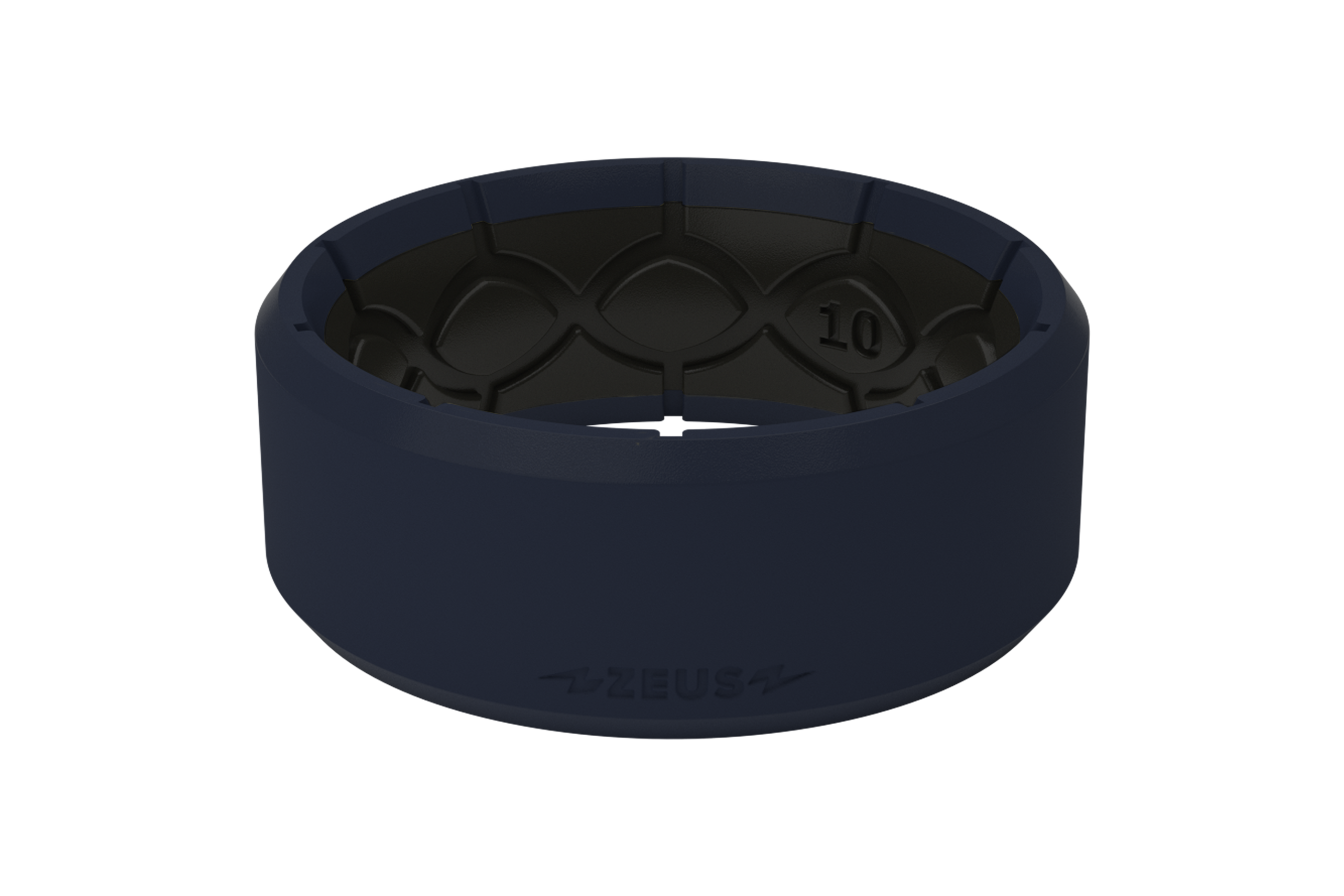 Zeus Edge Navy/Black  viewed on its side  viewed on its side
