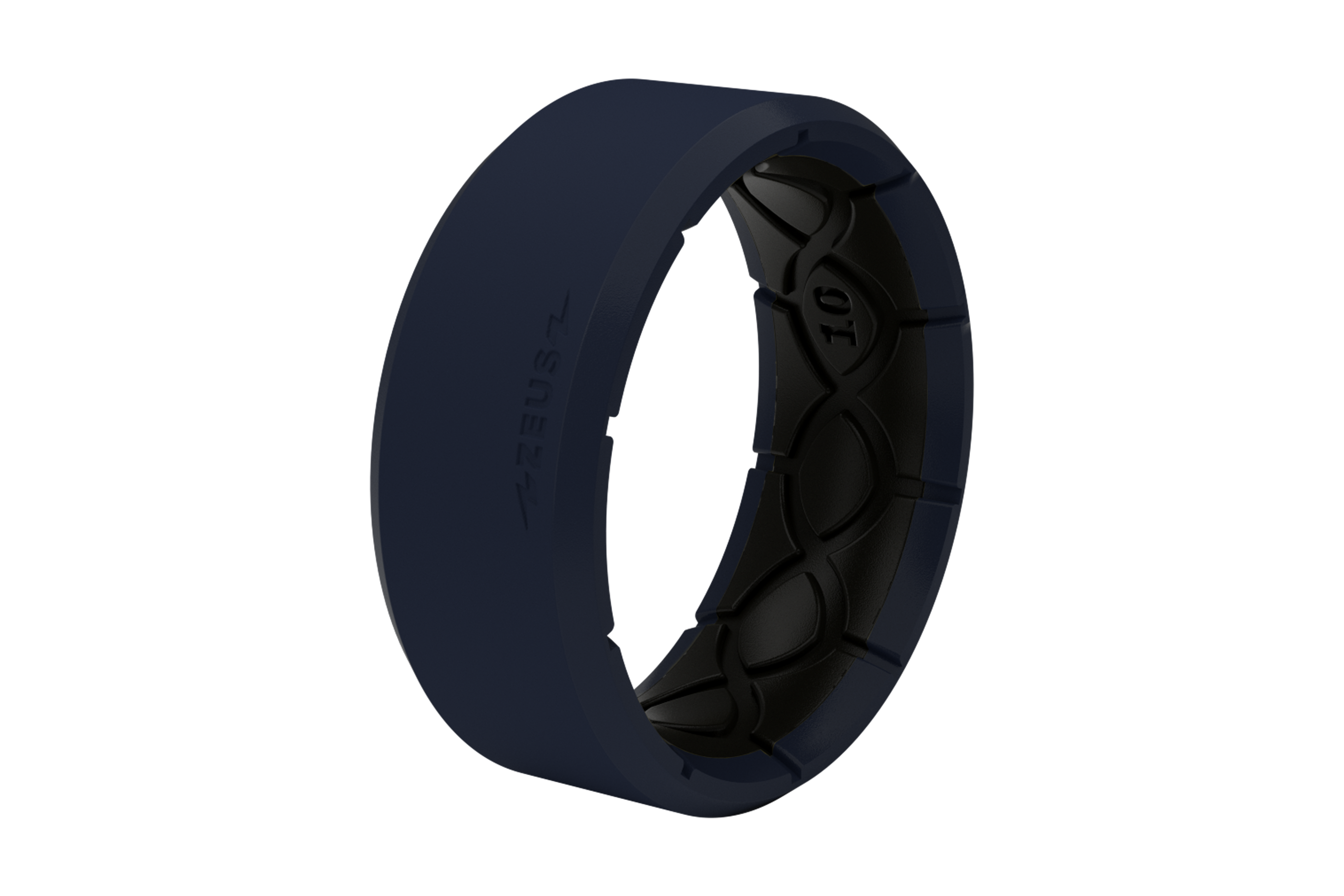 Zeus Edge Navy/Black  viewed on its side  viewed on its side