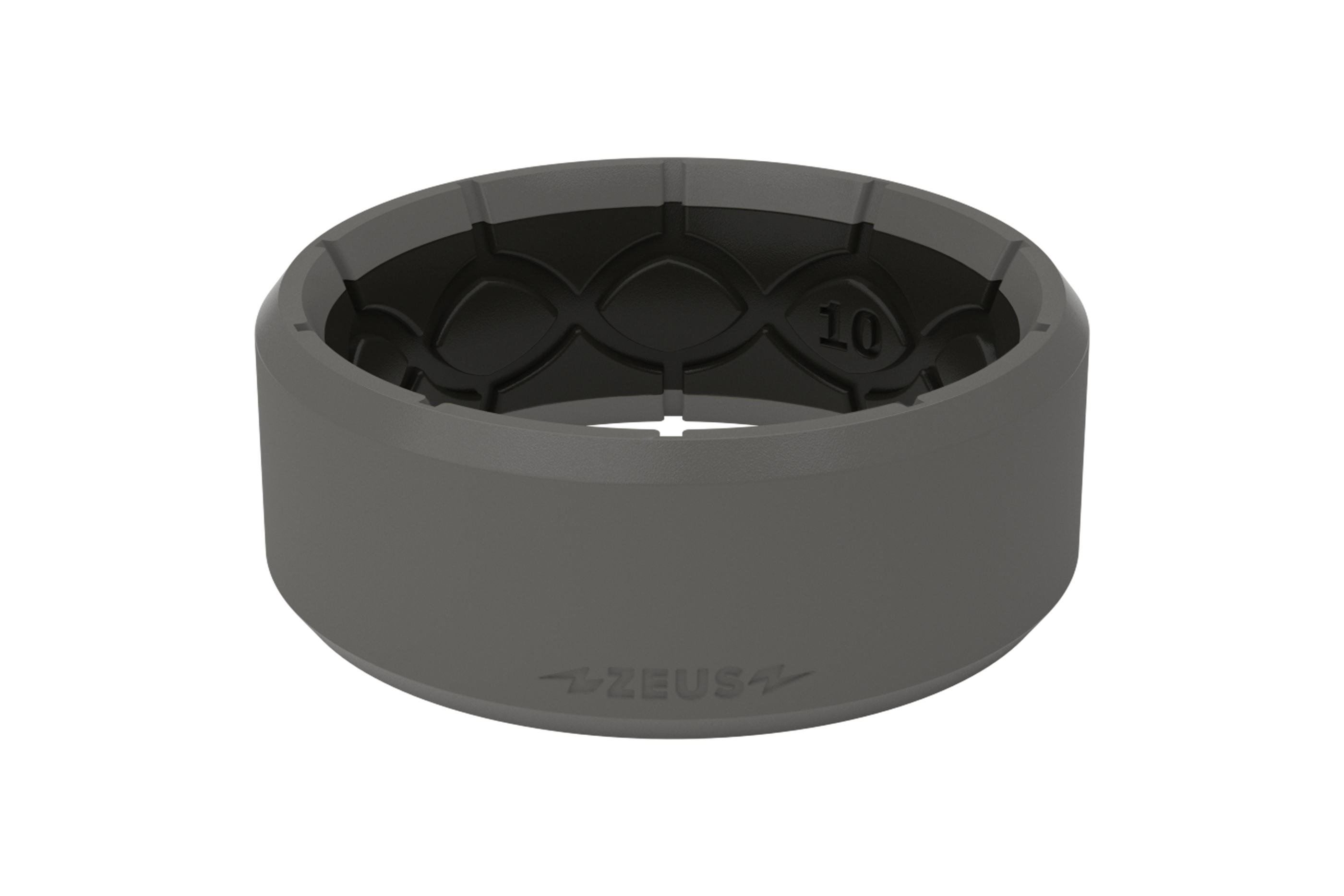Zeus Edge Storm Grey/Black  viewed on its side  viewed on its side