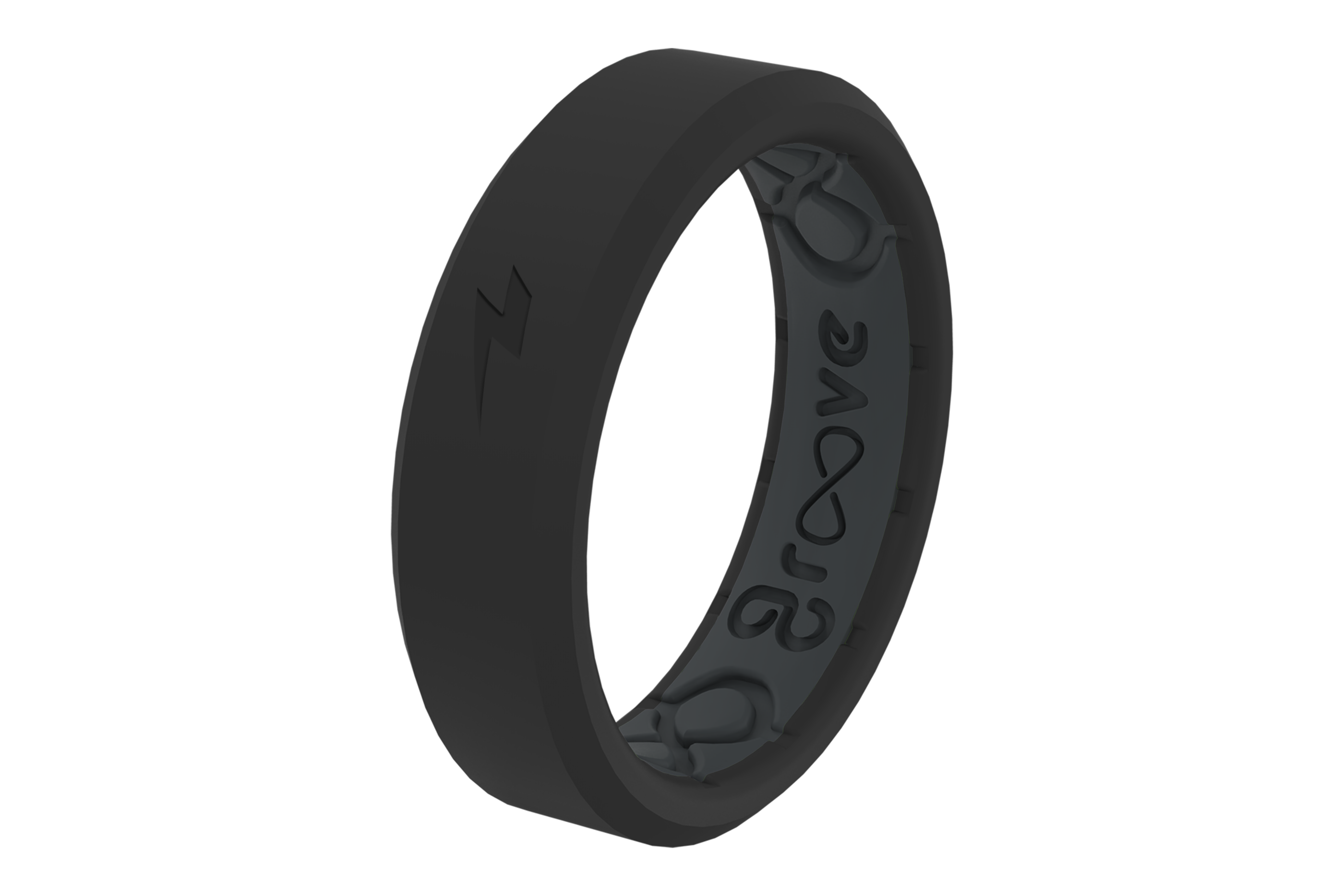 Thin Zeus Midnight/Black -  viewed from side